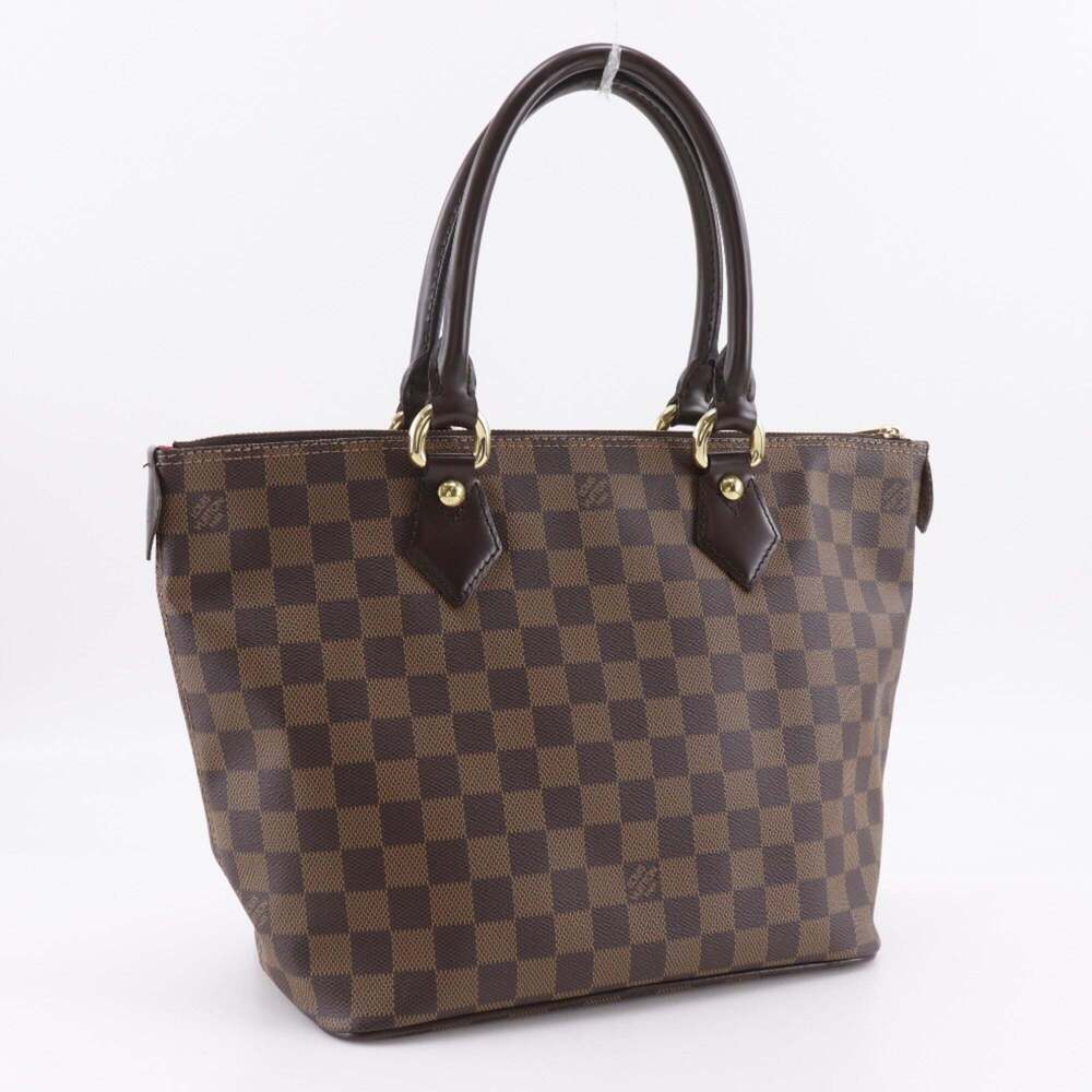 LOUIS VUITTON Authentic Brown Damier Canvas Tote Bag - Picture 3 of 16